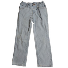 Cat  Jack Girls Size 5 Adjustable Waistband Stretch Straight Leg Jeans FREE S H