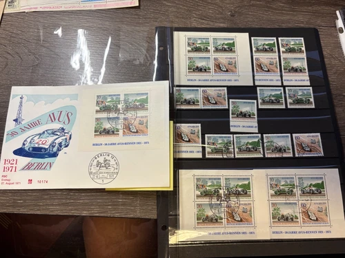 Germany Berlin Specialized Scott 9N315 Souvenir Sheet in Various Forms & FDC