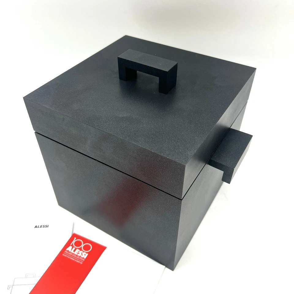Pentola Cocotte Cubica Alessi AR03 Design Aldo Rossi nuova edizione NEW - Immagine 4 di 4