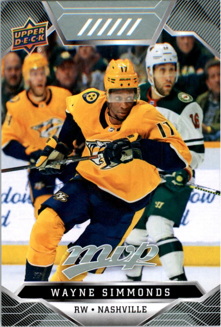 2019-20 Upper Deck MVP #177 Wayne Simmonds - HKY