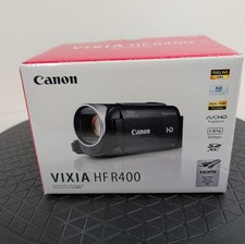 Canon Vixia HF R400 HD Camcorder New In Box, Charged But Never Used