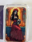 Bullion Baddies Carlita Calavera Colorized 1 oz Silver Bar with COA
