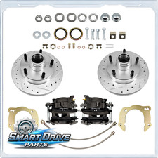 Straight Axle Hot Rod Disc Brake Kit For 49-54 Gm Car Spindle 9.25vented Rotors Straight Axle Hot Rod Disc Brake Kit For 49-54 Gm Car Spindle 9.25vented Rotors