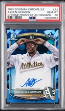 2025 #AJ AYDEN JOHNSON 17/199 PSA 10