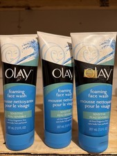 Olay Foaming Face Wash Sensitive Skin 7 oz Original Discontinued Version Lot x 3