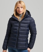 Superdry Womens Hooded Classic Puffer Jacket