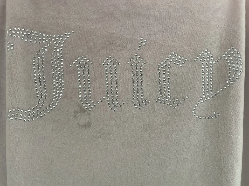 Camisón Juicy Couture para mujer rosa liso terciopelo súper suave correa ajustable M Foto 3 de 4