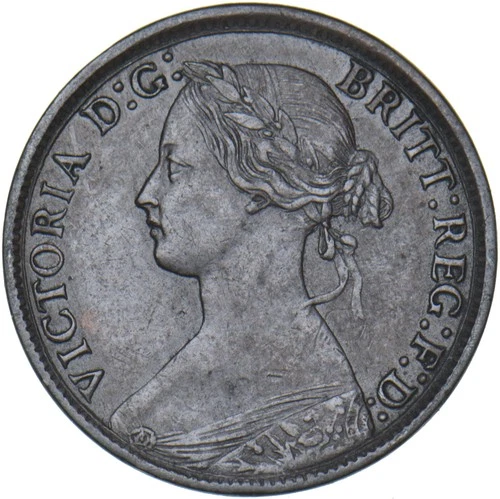 1863 Victoria Farthing — photo from the most recent tracked eBay sale