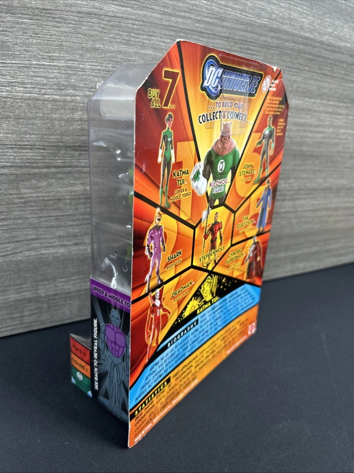 NUEVO KATMA TUI DC UNIVERSE KILOWOG CONSTRUIR UNA FIGURA SERIE 11 LINTERNA VERDE Foto 4 de 4