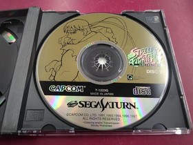 Capcom Street Fighter Collection Sega Saturn Software Kr116