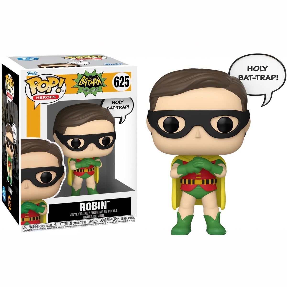 Funko Pop! Batman 1966 TV Series: Robin #625 Holy Bat Trap NEW in
