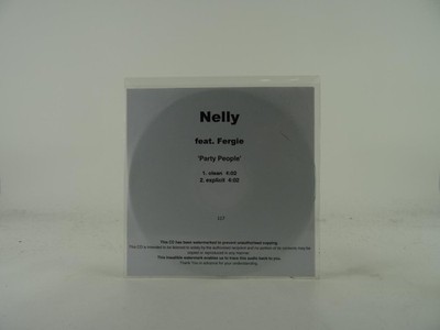 NELLY FT FERGIE PARTY PEOPLE (B2) 2 Track Promo CD Single including White Sleeve