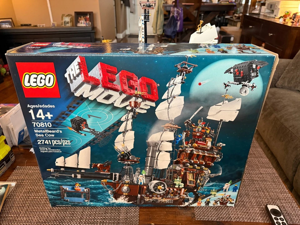 LEGO La LEGO Película: MetalBeard's Sea Cow (70810) 99% Caja Completa + Instrucciones Foto 4 de 4