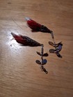 2 Vintage PFLUEGER Luminous Tandem Spinner Fishing Lures Sz 3/0 & 4/0 — photo 4