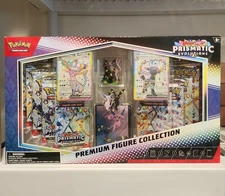 Pokemon TCG Scarlet and Violet Prismatic Evolutions Premium Figure Collection
