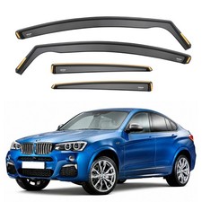 ISPEED Wind Deflectors for BMW X4 F26 4pc Set Visors Guards Accessories