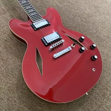 DG335 Electric Guitar, Maple Body, HH Pickups, Chrome Hardware, 22 Frets