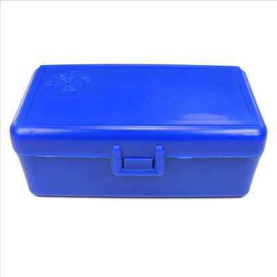 FSR Plastic Ammo Box SP 50 Rd Solid Blue FS-11312