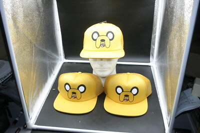 LOT OF 6: Jake Adventure Time Snap Back Trucker Cap/Hat NWT Cartoon Network  NEW