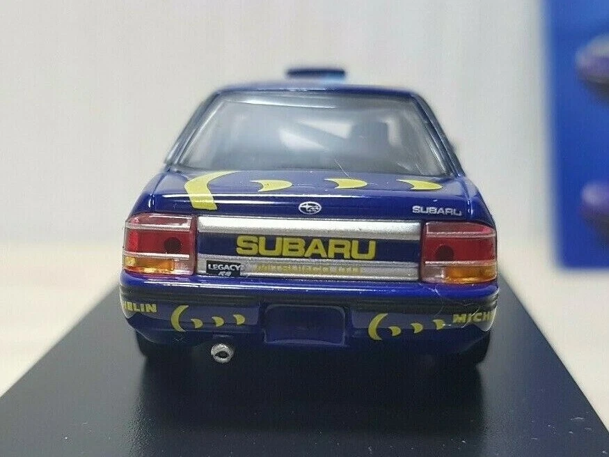 Modelo de coche fundido a presión 1/64 Kyosho SUBARU LEGACY RS RALLY #8  Foto 3 de 4