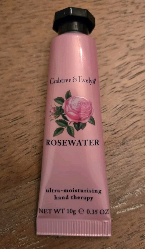 Crabtree & Evelyn Rosewater Ultra-Moisturizing Hand Therapy, 10 g/0.35 oz Sealed