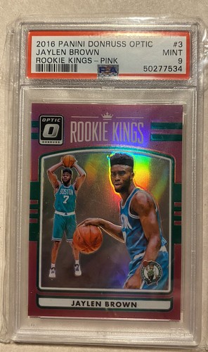 Jaylen Brown [Pink] #3 2016 Panini Donruss Optic Rookie Kings card
