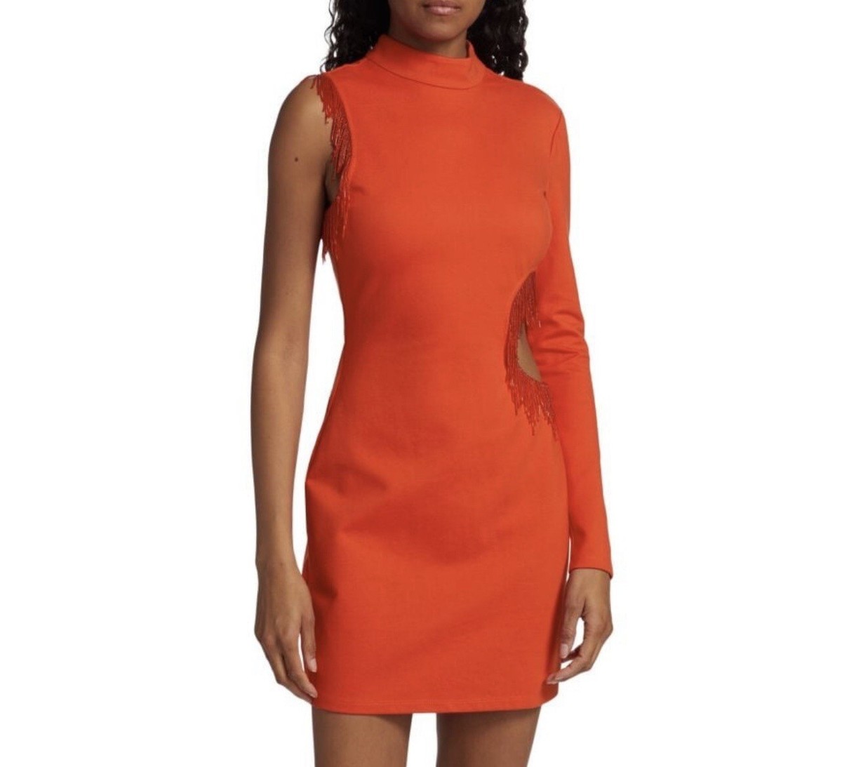 staud beaded dress STAUD CADENCE DRESS – TheLuxeLend main image 1