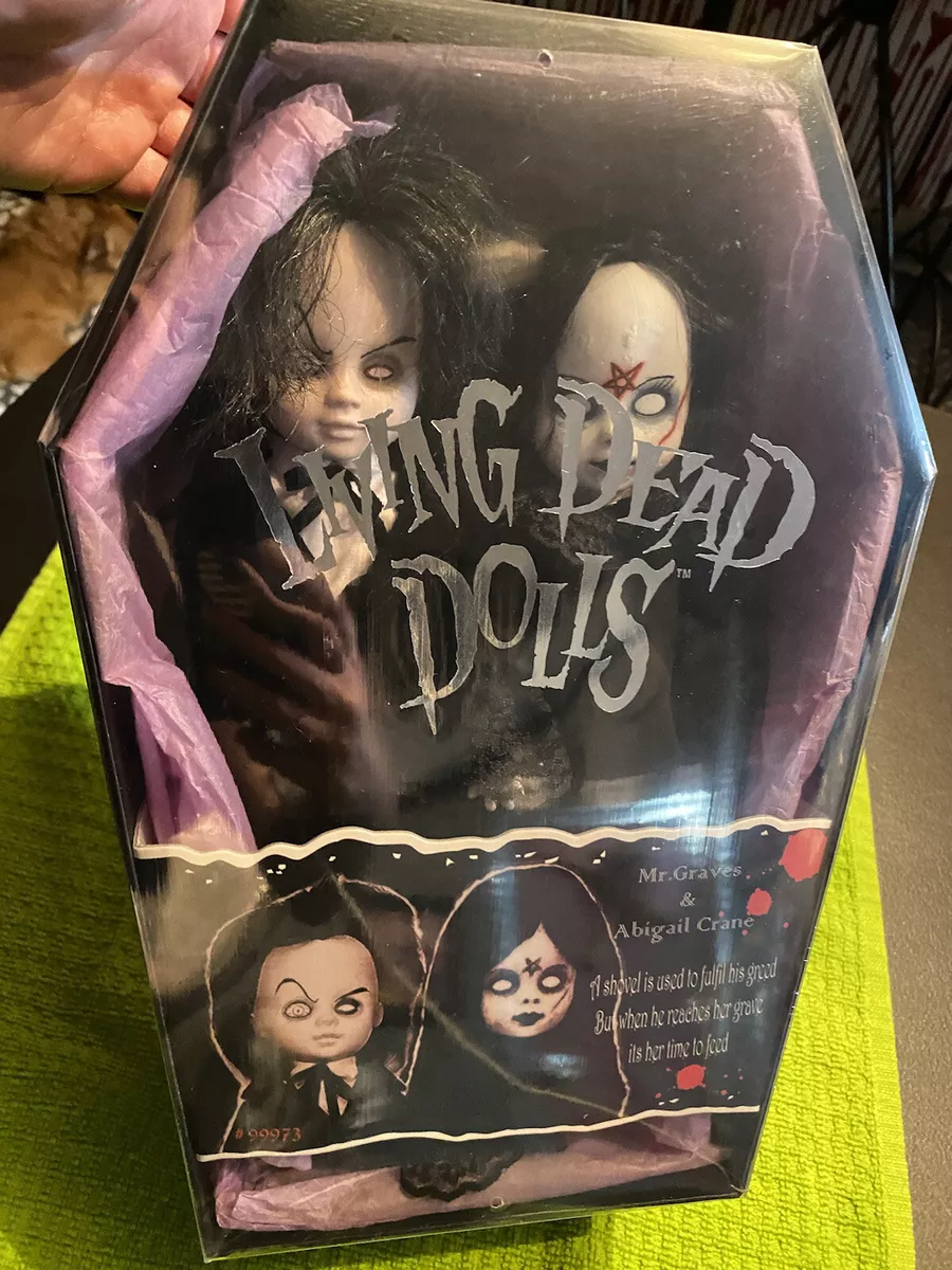 Living Dead Dolls MR GRAVES & ABIGAIL CRANE--SEALED!