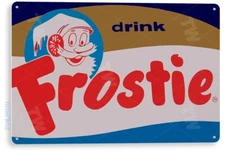 TIN SIGN Frostie Retro Soda Sign Soda Coke Shop Store Kitchen A072