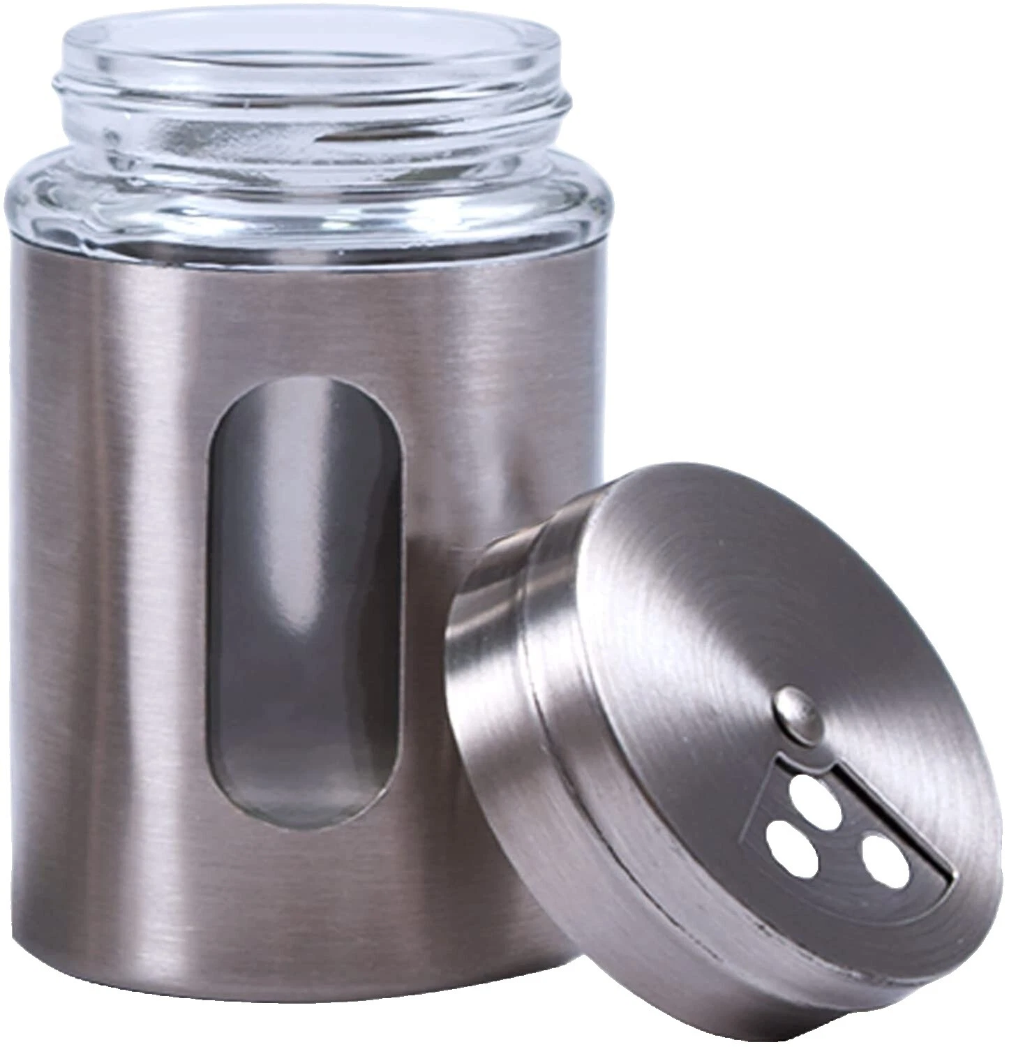 Sales de aluminio Salt & Pepper y pimenteros