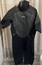 Gill Hurakan Shorti Wetsuit 3.2 Black Men  s Large 4603- Barely Used