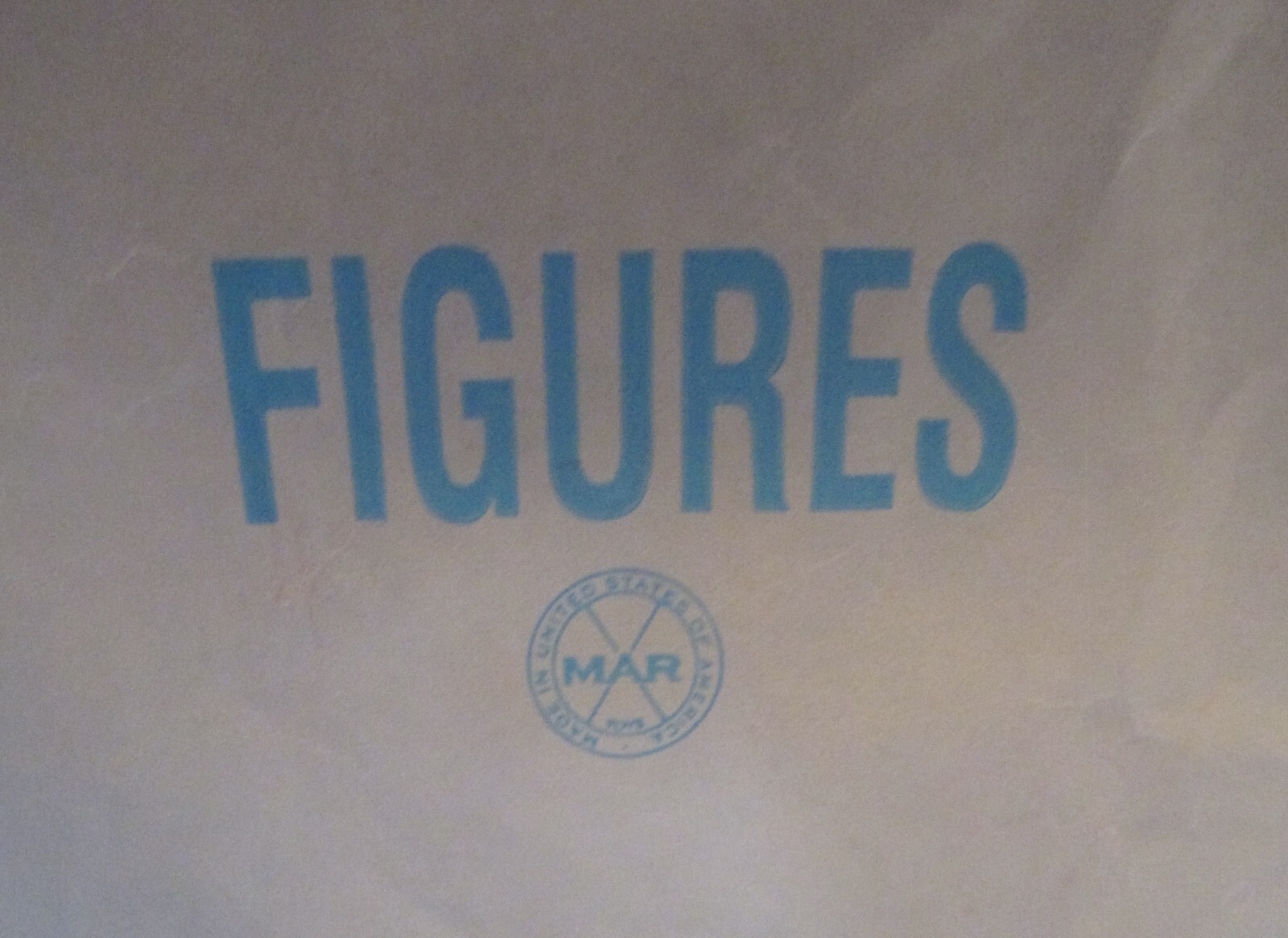 Marx Vintage 1960's Playset Blue "Figures" Bags X 3! eBay