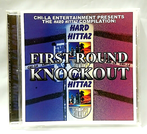 (CD) Various ‎– Hard Hittaz - First Round Knockout, US OG Press, Comp, NM, Rare. - Picture 1 of 4