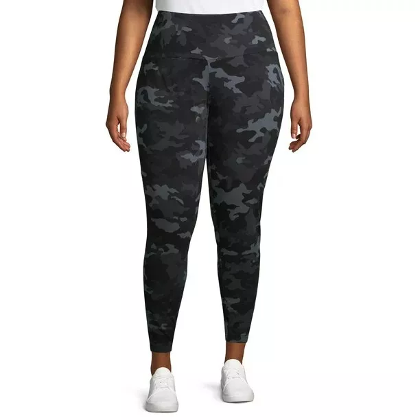 Terra & Sky Women's Plus Size High Waist Leggings Size 2X (20W-22W