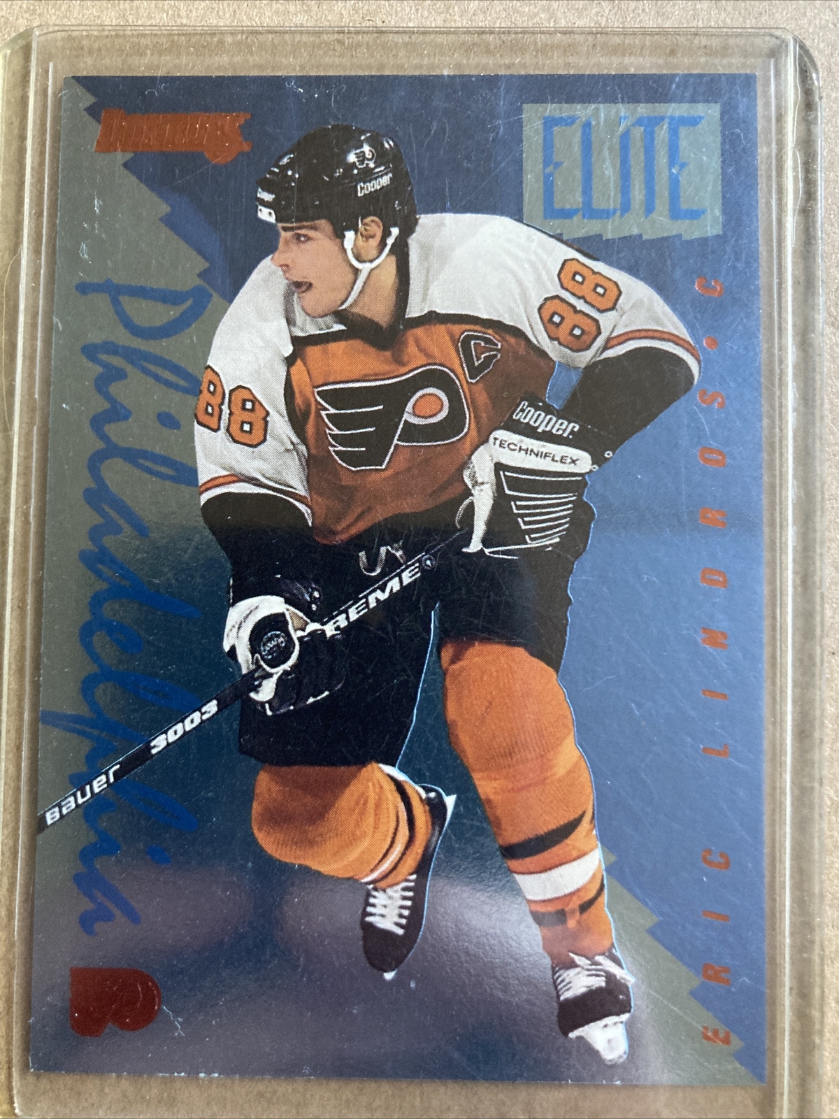 1995-96 Donruss Elite Inserts Eric Lindros 5341/10000 #8