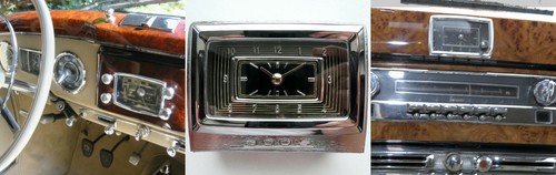 Mercedes Benz 300 300S W188 Classic Adenauer Car Accessory Art Deco Alarm Clock - Picture 7 of 12