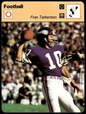 Top 10 Fran Tarkenton Football Cards 23