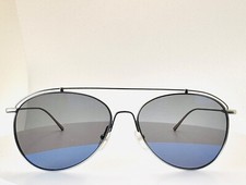 CALVIN KLEIN CK21635 044 Silver Mens Aviator Mirror Sunglasses 59-16-145 B:49 