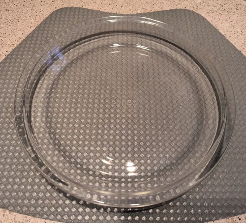 Vintage PYREX 9" Clear Glass Oven Safe Round Deep Pie Plate #209