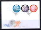 SWITZERLAND OLYMPIC GAMES 2000 SWIM RUN CYCLE SET  FDC  UNADDR