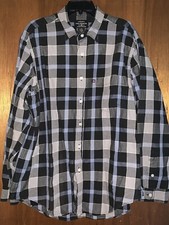 Vintage Ralph Lauren Polo Western Heavy Flannel Shirt Size Large Plaid Mens