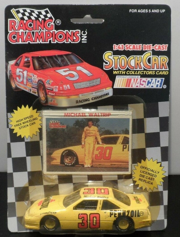 UNUSED/UNOPENED MICHAEL WALTRIP'S #30 NASCAR MINIATURE RACING CAR(10920)