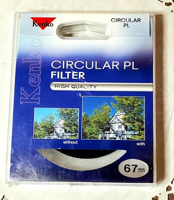 Kenko Circular Polarizer Filter 67mm Polarizing High Quality 