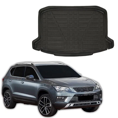 Tapis De Coffre Sur Mesure Pour Seat Ateca 2x4 Depuis 2017 - Photo 1/4