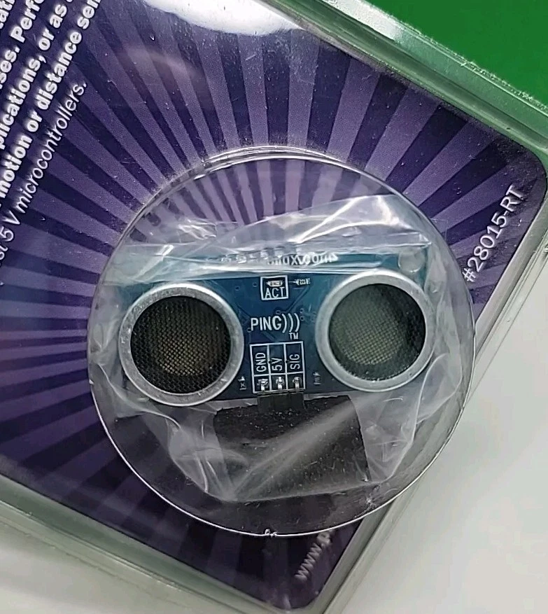 Parallax Ping Ultrasonic Range Sensor 28015-RT - Image 4 of 4