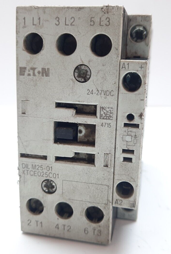 Eaton DIL M25-01 XTCE025C01 Contacteur 3 Pôle 24-27VDC Max 40A - Photo 9 sur 9