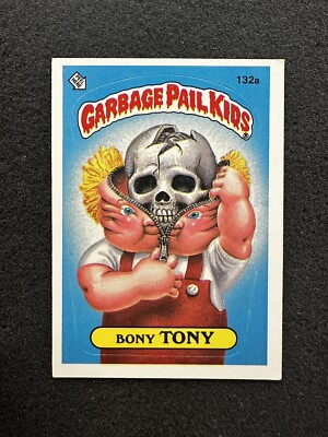 1986 Topps Garbage Pail Kids Series 3 #132a Bony Tony NM+ | eBay