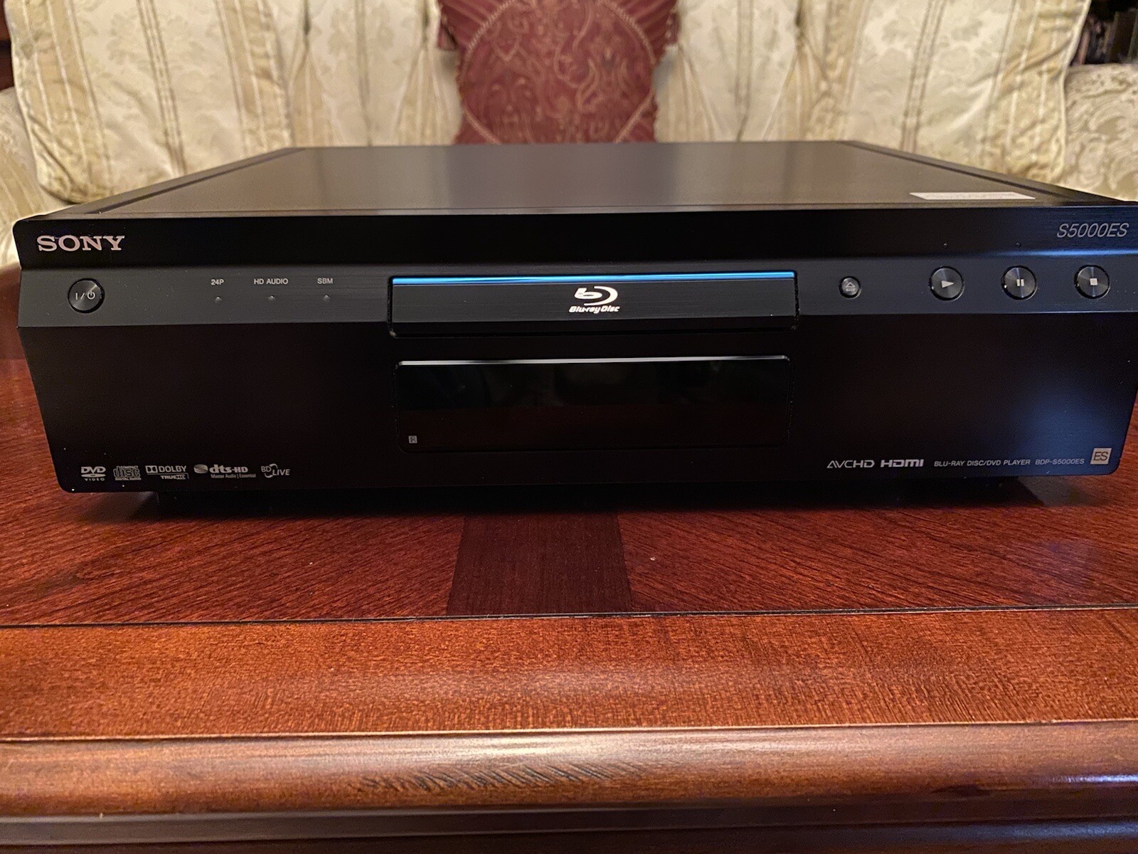 SONY ブルーレイディスクプレーヤー  BDP-S5000ES Sony ES BDP-S5000ES Blu-ray Disc™ high-definition player at