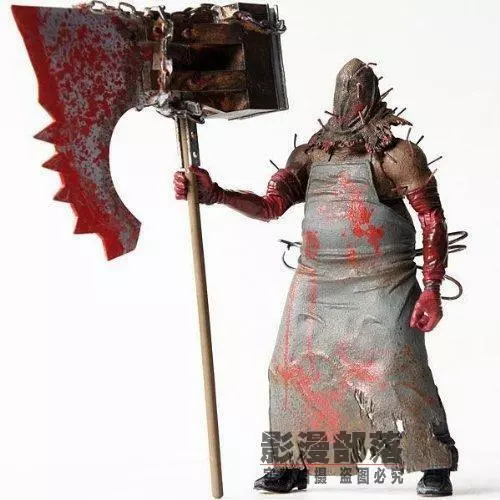 2020 New Game: Resident Evil 5 Monsters, Zombie Butcher Axe Executioner,  Articulated Doll Anime Characters Masks