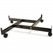 Only Hangers 4-Way Gridwall Panel Base with Casters- Black